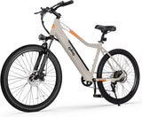 Bicicleta eléctrica Cityone 26 750W, batería extraíble, 7 velocidades