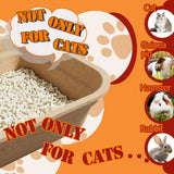 Paquete de 15 cajas de arena desechables para gatos Artuxer