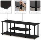 Soporte TV 50", 3 niveles, 3D, sin herramientas, tubos redondos