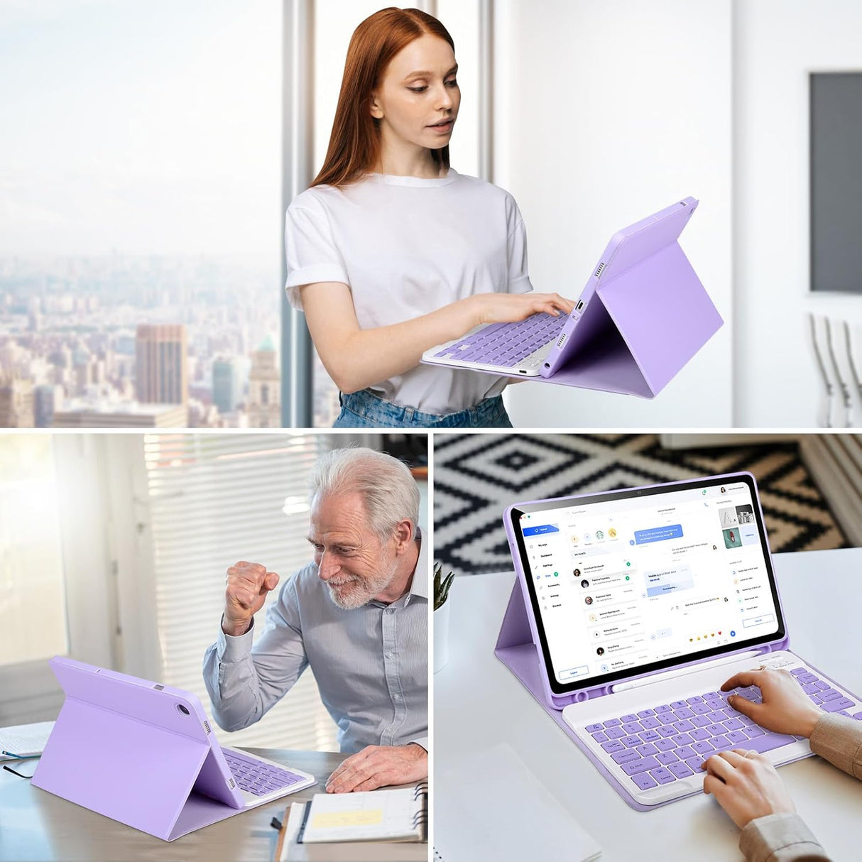 Funda con Teclado Samsung Galaxy Tab A9+/Plus 11'' 2023