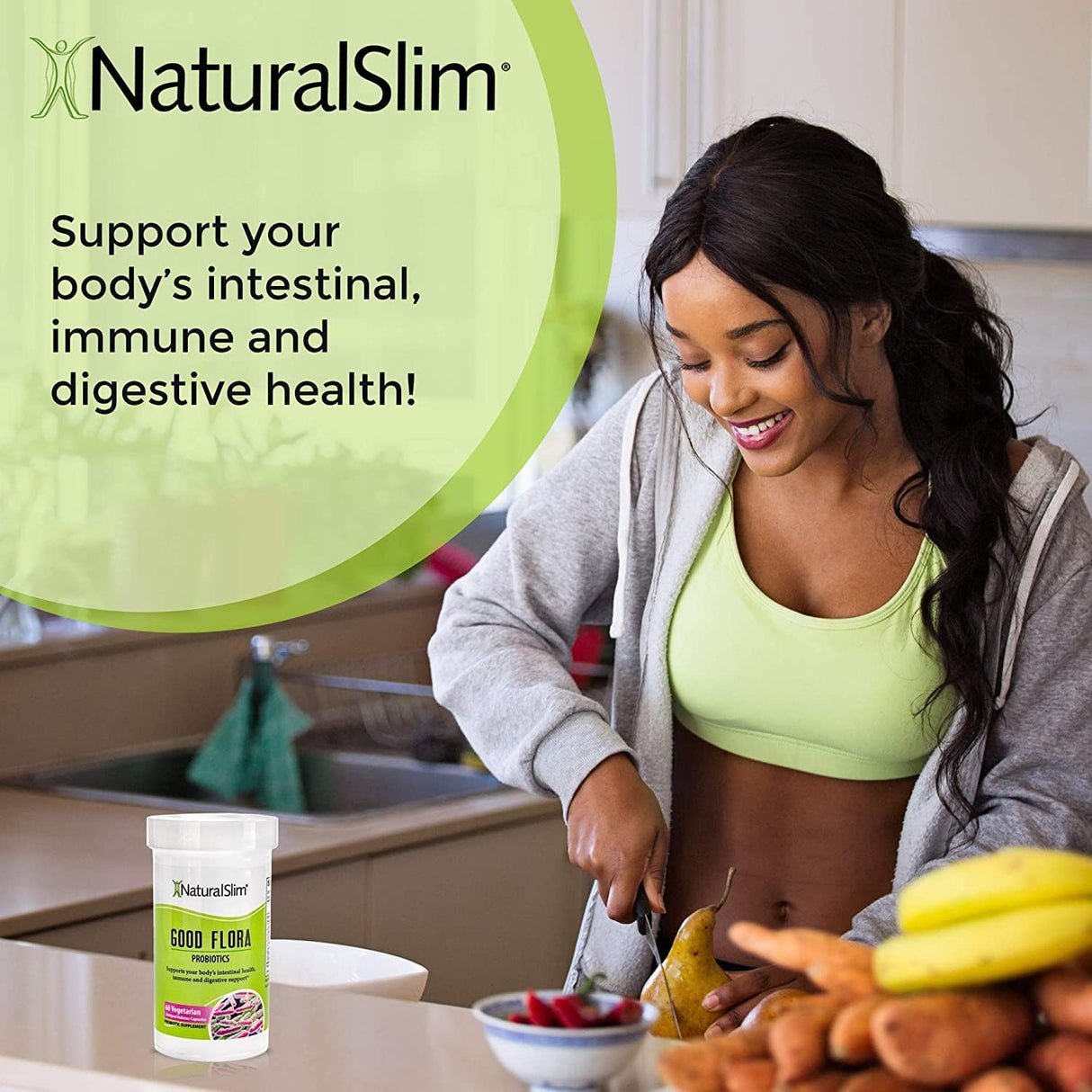 Suplementos Good Flora Probióticos para la salud digestiva