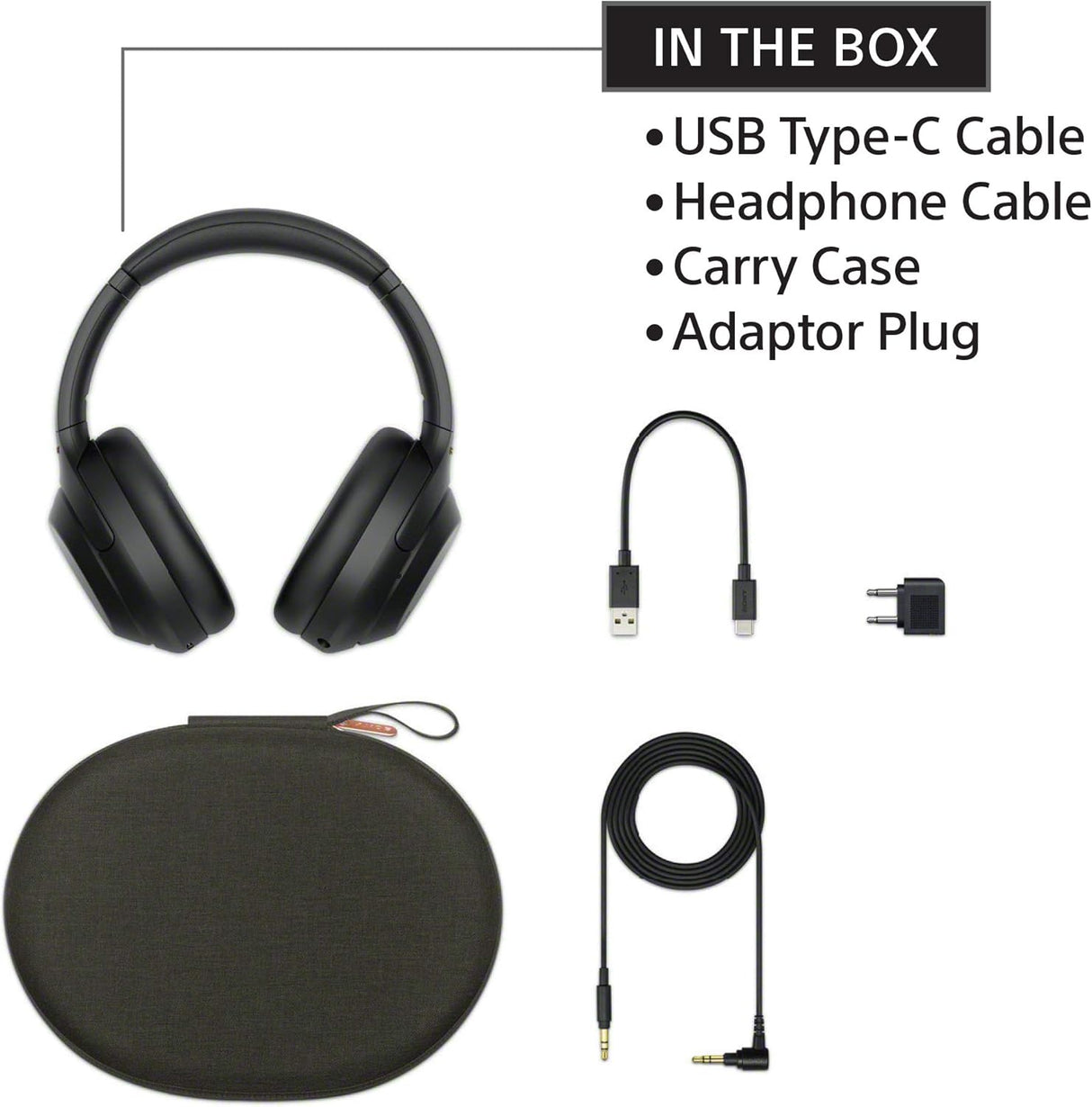 Auriculares inalámbricos con cancelación de ruido y micrófono WH1000XM4