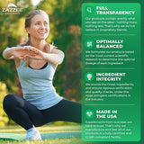 Suplemento Zazzee Extracto de baya de espino extra fuerte