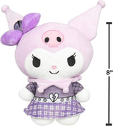 Muñeco de peluche Kuromi Punks - Sanrio, Serie 2, Jazwares