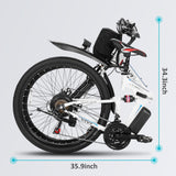 Bicicleta Eléctrica Vivi M026TGB 850W 21 Velocidades 26
