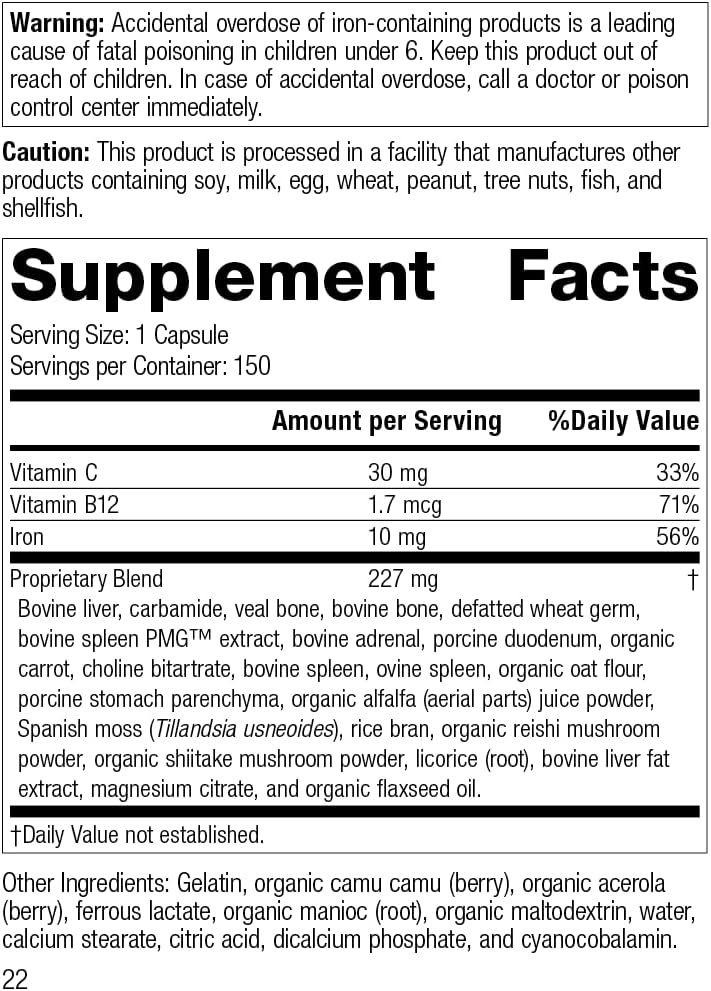 Suplementos Standard Ferrofood Antioxidante de alimentos 150