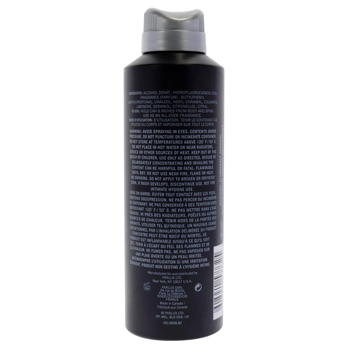 Spray Corporal Mankind Hero, 6 onzas líquidas