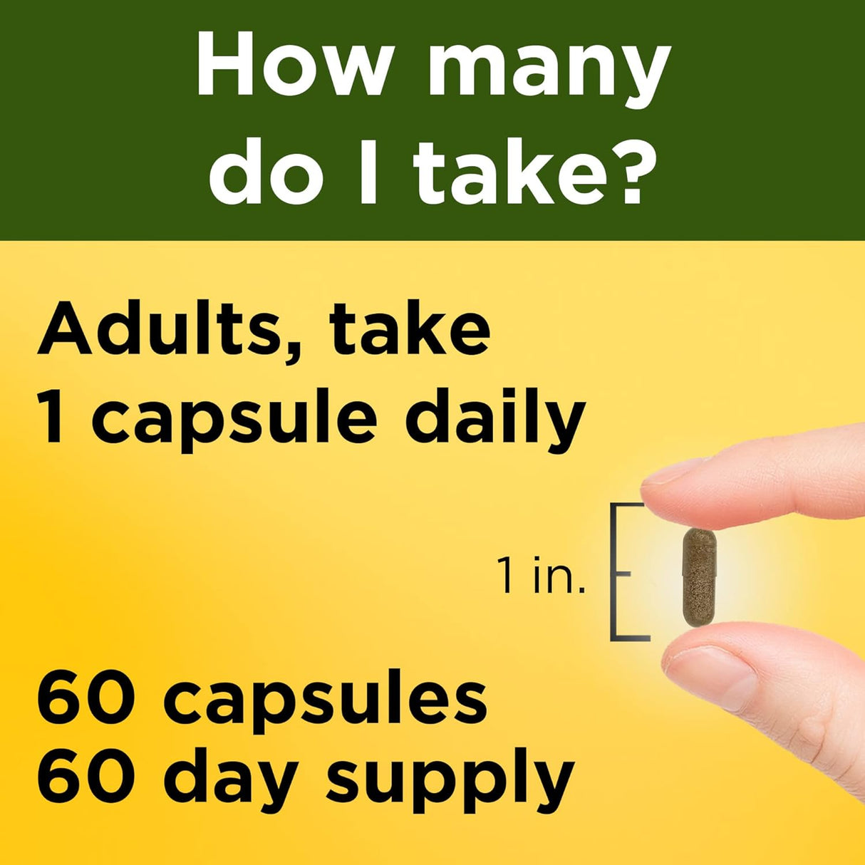 Suplemento Nature Made Ashwagandha 125 mg 60 cápsulas