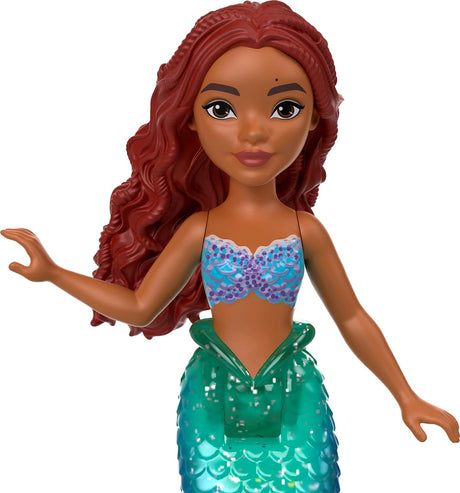 Muñeca Sirena Ariel Pequeña Disney con Cola de Firma, Juguete