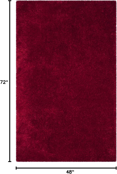 Alfombra Shag 4' x 6' SAFAVIEH, 3.2 gruesa, modelo SGX160E