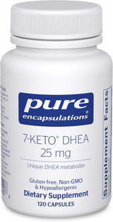 Suplemento 7-Keto DHEA 25 mg | Pure Encapsulations | 120 Caps