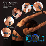 Masajeador Mini Muscle PLENO 2, 19 Velocidades, 8 Modos