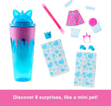 Muñeca y Accesorios Sorpresa, Serie Shakes, Unicornio Aromático