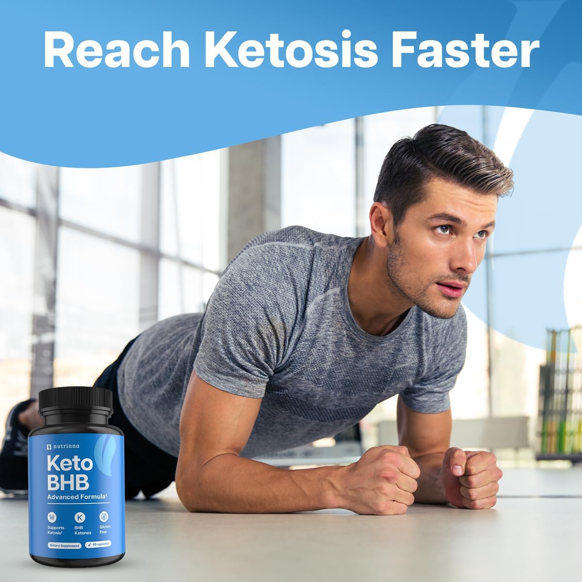 Suplementos Keto BHB - Energía, Enfoque y Quema de Grasa