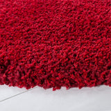 Alfombra redonda de pelo largo 2 pulgadas SG151