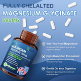 NATURE TARGET Magnesio Glicinato 500mg con Zinc y D3