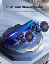 Altavoz Bluetooth IPX7 impermeable, Super Bass, TWS 25W