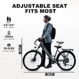 Bicicleta Eléctrica Cityrun 468Wh, Motor 750W, 50 Millas