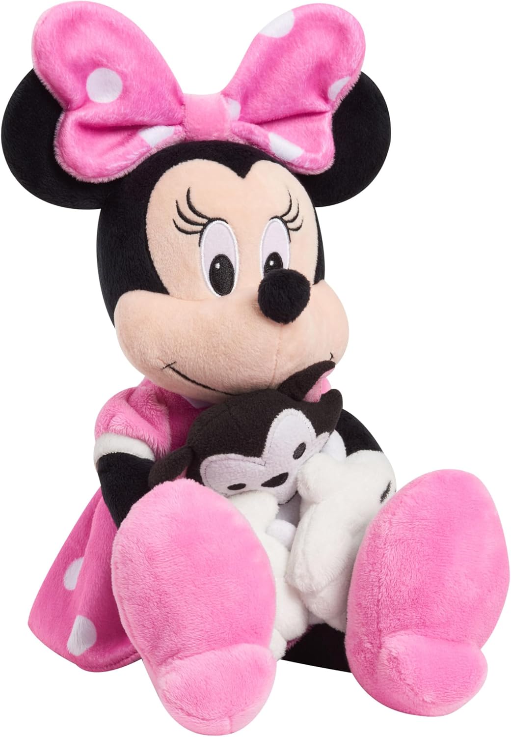Minnie Mouse y Figaro Peluche, Disney Classic, Just Play