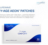 Y-Age Aeon Parches Relajantes Sin Drogas, Fototerapia, 30 Pcs