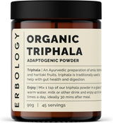 Suplemento Triphala en polvo 100% orgánico de 7.8 onzas