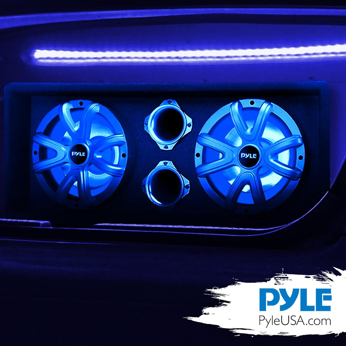 Parlantes de subwoofer de graves dobles PYLE PLBAS102LE