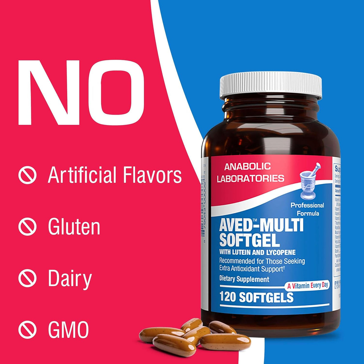 Suplemento Multivitamínico y minerales para la salud diaria