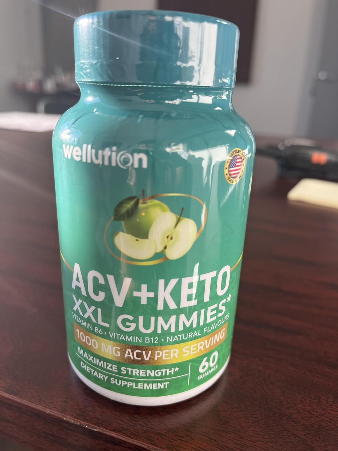 WELLUTION Keto ACV Gummies Vinagre de sidra de manzana