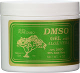 Suplementos DMSO Gel con aloe vera, 4 onzas
