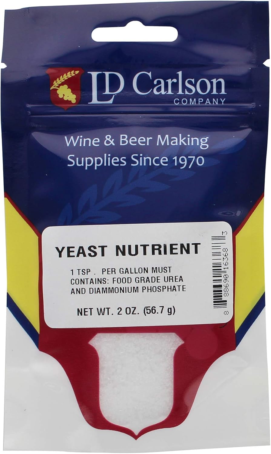 Nutriente de levadura para cerveza, vino, hidromiel y sidra