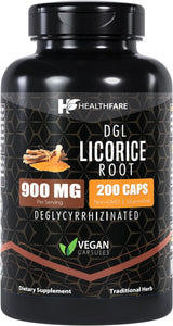 Cápsulas de Regaliz Ultra Puro 900 mg | 200 Conteo | No GMO