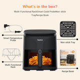 Freidora de aire Tastee 5.5QT, 8 en 1, 24 presets, digital