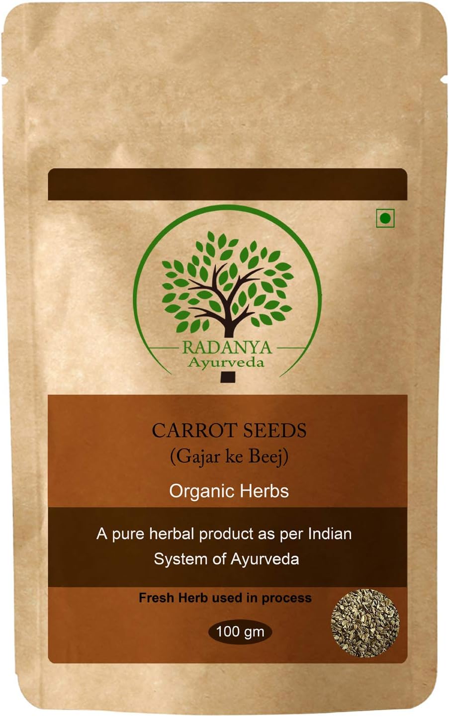 Semillas de Zanahoria 100% Naturales - Marca EcoSeeds