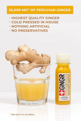 Suplemento apoyo inmunológico natural jugo de jengibre 12und