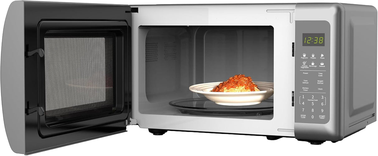 Horno de Microondas Emerson MW7601SL, 0.7 Cu. Ft, 10 Niveles