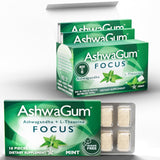 Goma de Concentración AshwaGum, BetterGum, Sin Azúcar, 6 Pzs
