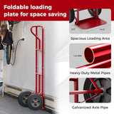 Carretilla Goplus, P-Handle, 660 lbs, Ruedas de 10”, Modelo P