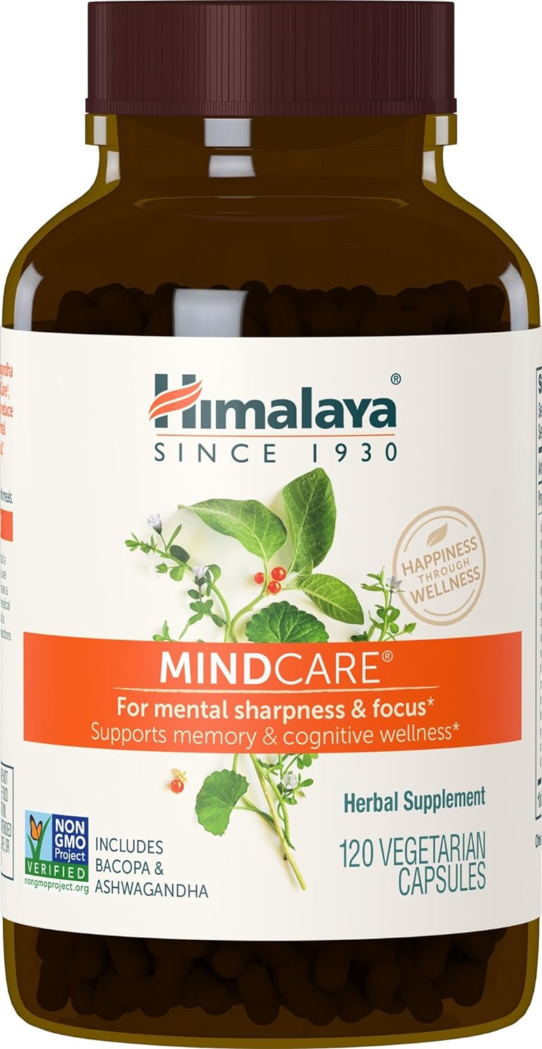 Suplemento Nootrópico Cerebral, Agudeza y Memoria, 1170 mg