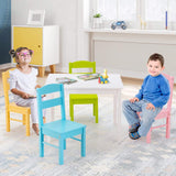 Juego de mesa y silla para niños muebles preescolares