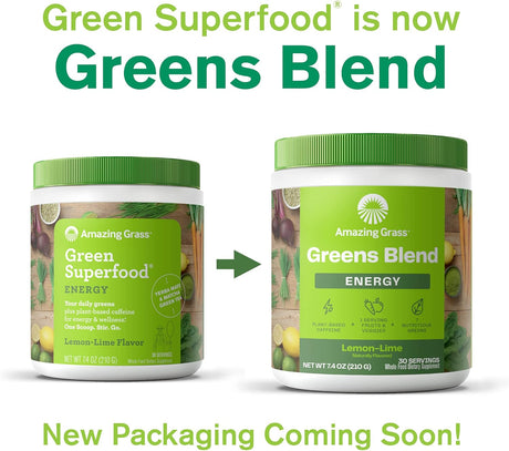 Suplemento Amazing grass Superalimento verde energético