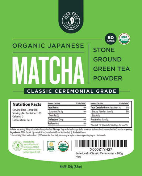 USDA Organic - Grado Ceremonial (Para Beber como Té)