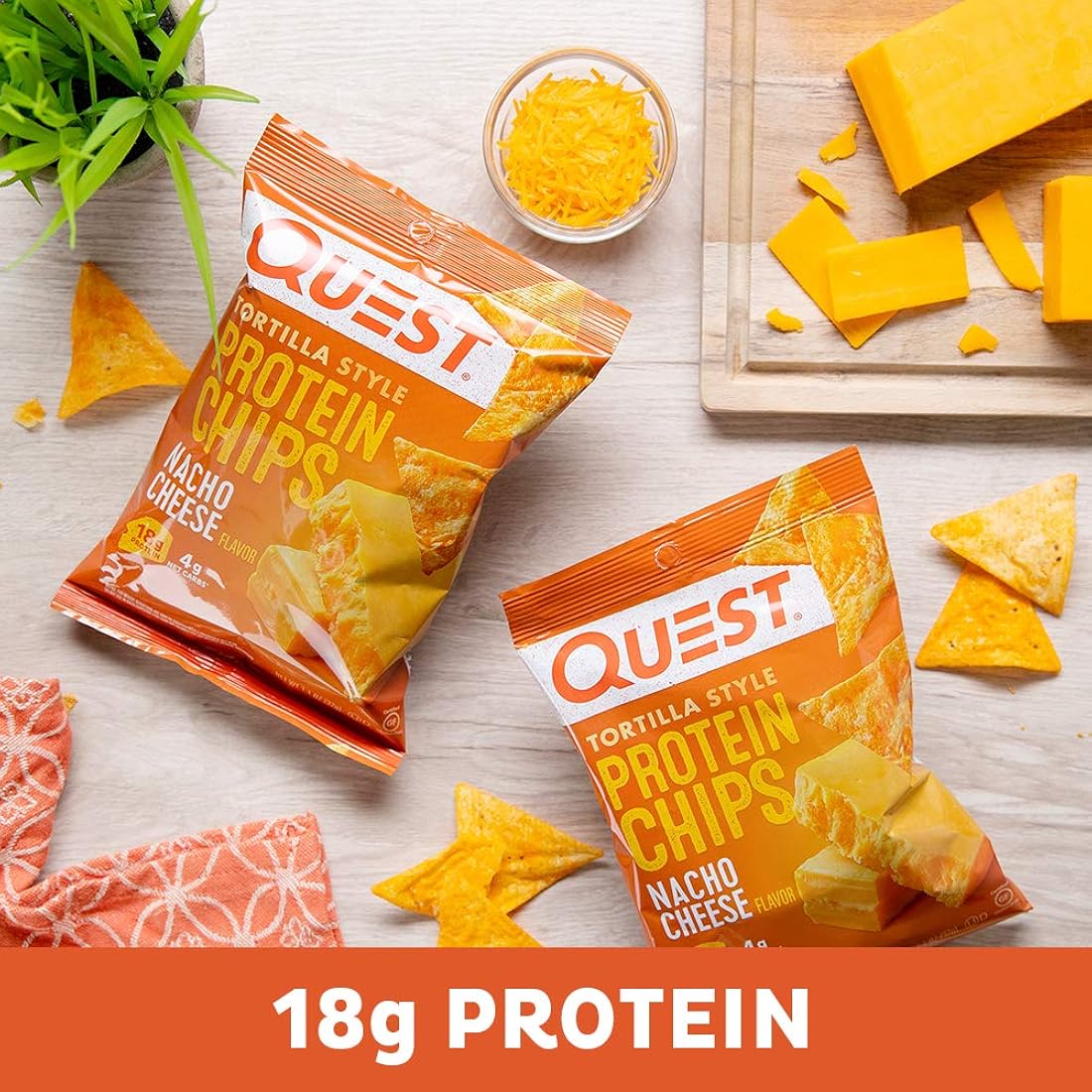Suplementos alimenticio Chips de proteína (paquete de 12)