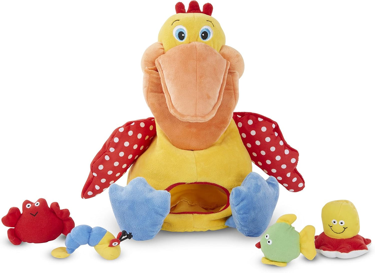 Pelícano Hambriento de peluche - Melissa & Doug - Juguete educativo