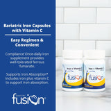 Suplemento de hierro de 45 mg con vitamina C  60 unidades
