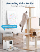 Comederos automáticos para gatos cuencos de acero inoxidable