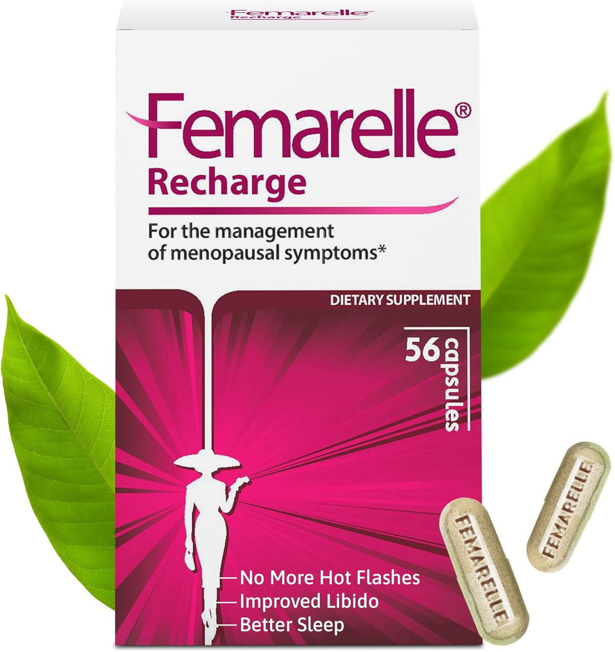 Suplementos Femarelle Recharge para la Menopausia 1 Mes