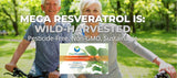 Mega Resveratrol Nicotinamida NR. 99% Puro, Micronizado, Vegano