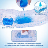 Pañales Pet Soft para perro, desechables, para perros macho, xs