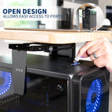 Soporte de PC Ajustable VIVO, Montaje de Escritorio y Pared, MOUNT-PC01