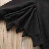 Disfraz Halloween Weixinbuy para Niño/a, Bata con Capucha, Bat